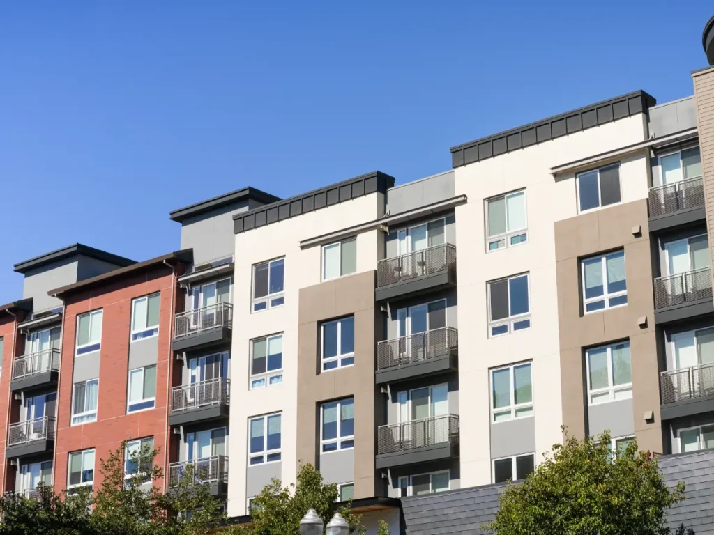 multi unit residential apartment complex under body corporate management