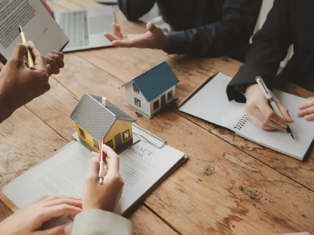 committee discussing property management agreement changes